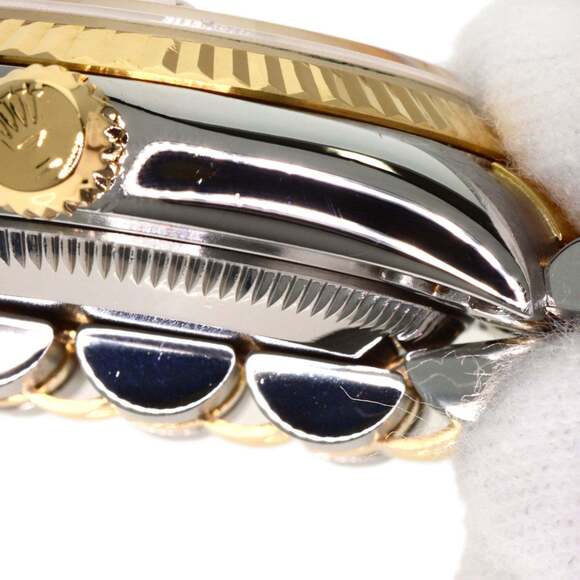 Rolex 69173G Datejust 10P Diamond Watch Stainless Steel/SSx18KYG Women's ROLEX - Picture 11 of 16